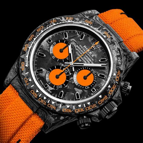 carbon fiber daytona rolex|modified rolex work watch.